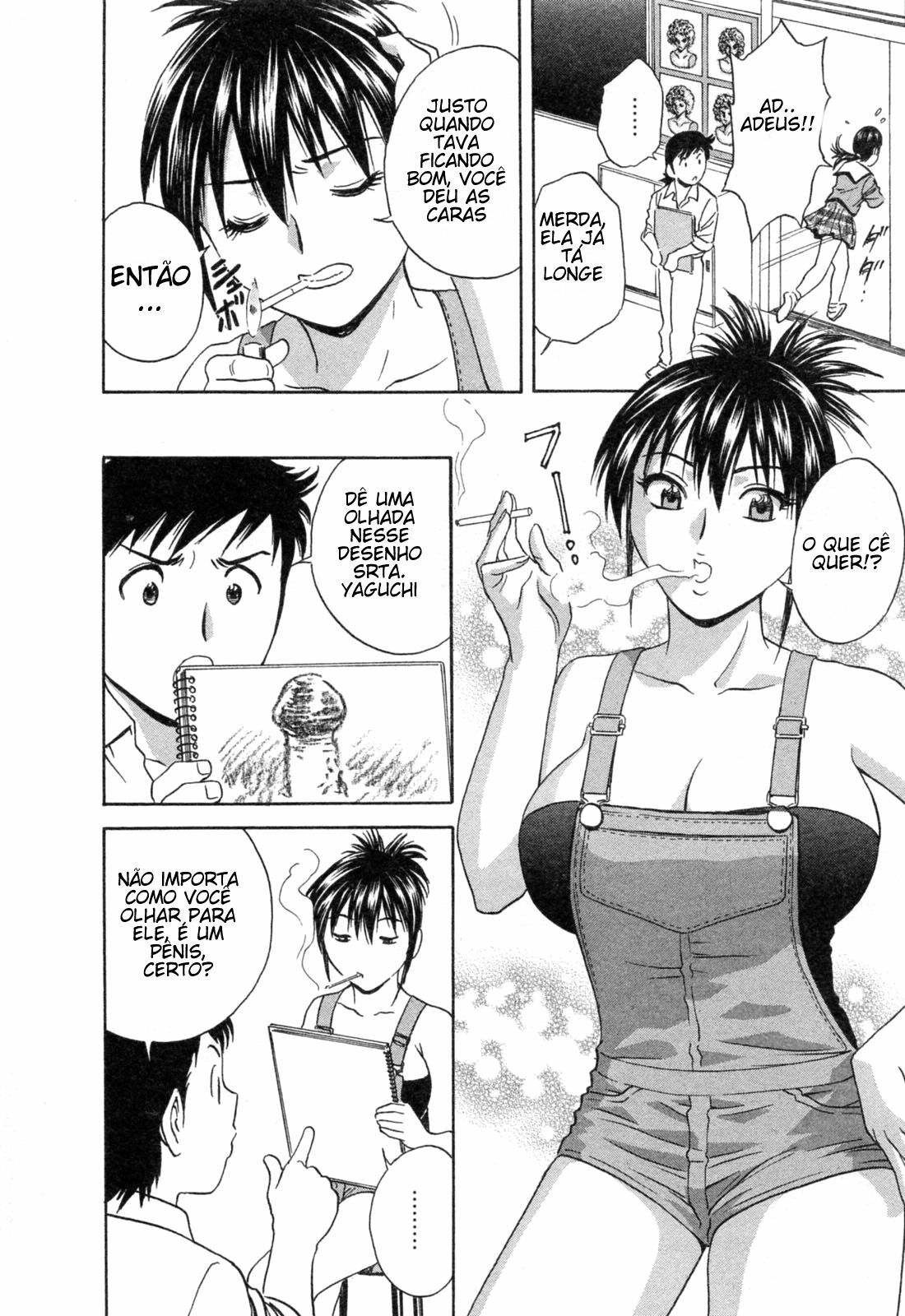 [Hidemaru] Mo-Retsu! Boin Sensei 4 [Portuguese-BR] [Ramsirual] [Incomplete] page 141 full