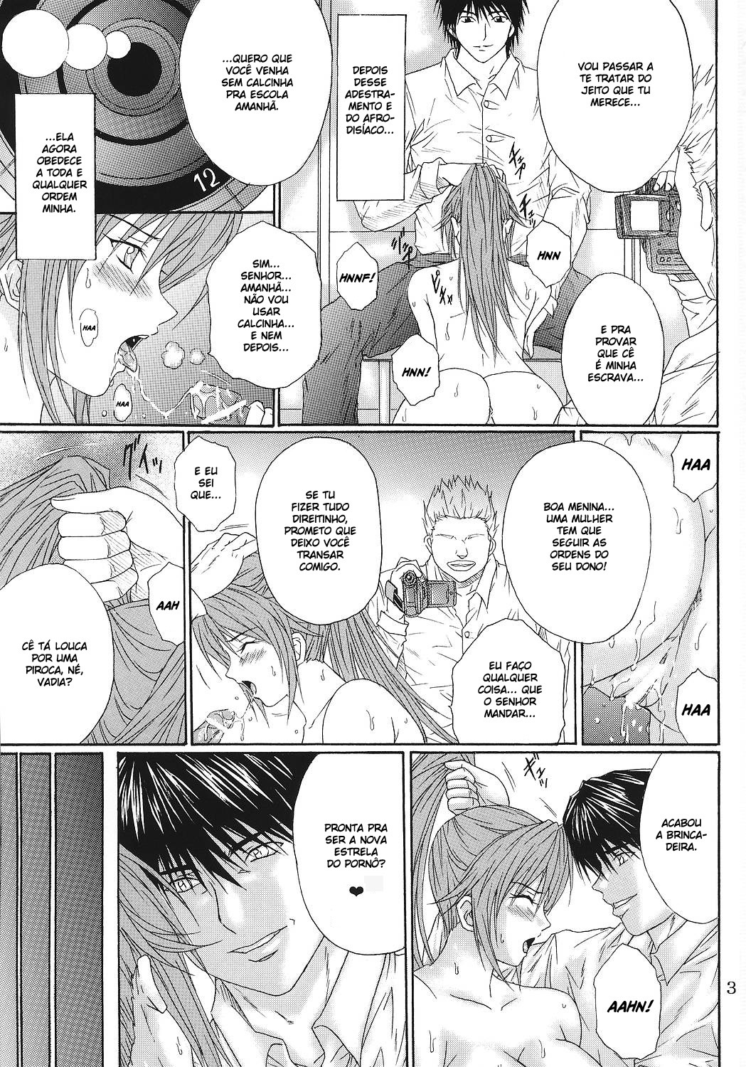 [KUSARI (Aoi Mikku)] Ryoujoku Rensa 06 (Ichigo 100%) [Portuguese] {BartSSJ} page 2 full