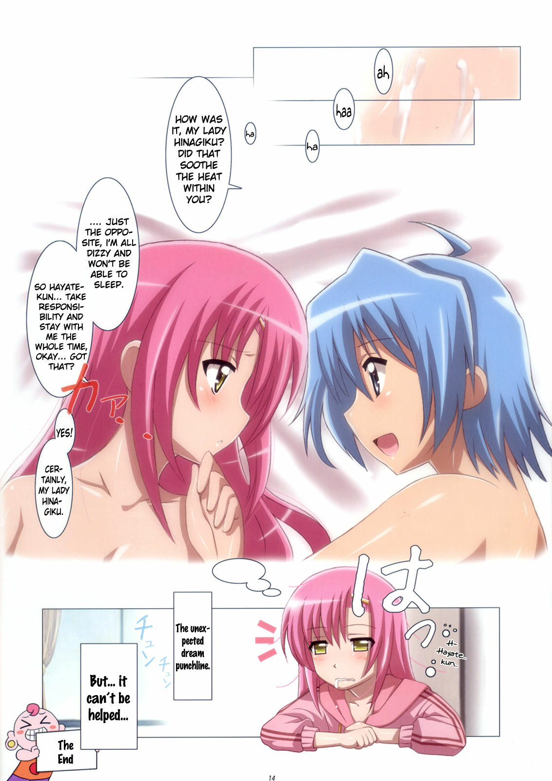 (C76) [Yowatari Kouba (JET YOWATARI)] Love Love Hina! (Hayate no Gotoku!) [English] [life4Kaoru] page 14 full