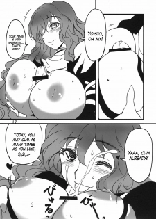 (C78) [BlueMage (Aoi Manabu)] Koko ga Sou, Rakuen sa (Touhou Project) [English] [zkjulian] - page 18