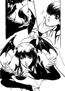 [Apostrophe S (Kudara Naizou, Hiryuu Takahiro, Otou Serina)] FIRE AND ICE (Darkstalkers) - page 35