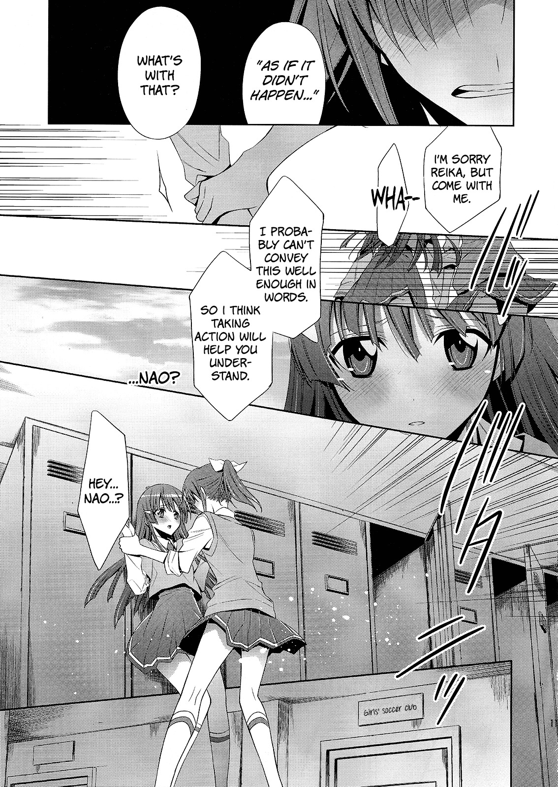 (Nao wa Mukashi kara Kawaii no yo ne Daisuki) [Waterfall (Takano Saku)] Suki na Hito. - LOVERs | The One I Love (Smile Precure!) [English] [Yuri-ism] page 10 full
