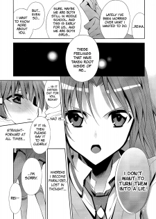 (Nao wa Mukashi kara Kawaii no yo ne Daisuki) [Waterfall (Takano Saku)] Suki na Hito. - LOVERs | The One I Love (Smile Precure!) [English] [Yuri-ism] - page 12