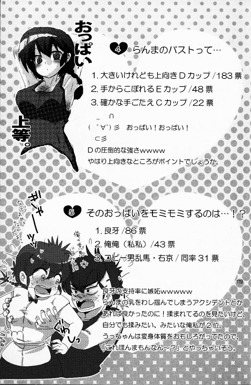 (C76) [LETTA, Romantic Shinjuu (Various)] Hyakka Ran Ran (Ranma 1/2) [English] [SaHa] page 117 full
