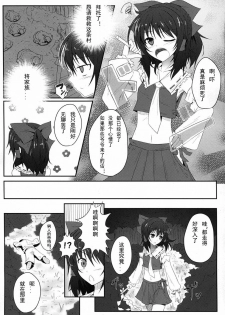 (C81) [e☆ALI-aL! (Ariesu Watanabe)] Mori no Shokushu ni Goyoujin (Touhou Project) [Chinese] [翠星石个人汉化] - page 5