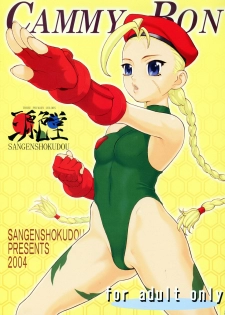(C66) [Sangenshokudou (Chikasato Michiru)] Cammy Bon | Cammy Book (Street Fighter) [Chinese] [CHT]