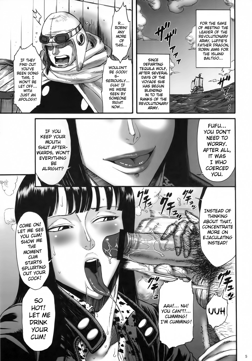 [Ozashiki (Sunagawa Tara)] GOLDEN MONKEY (One Piece) [English] [LWB] page 4 full