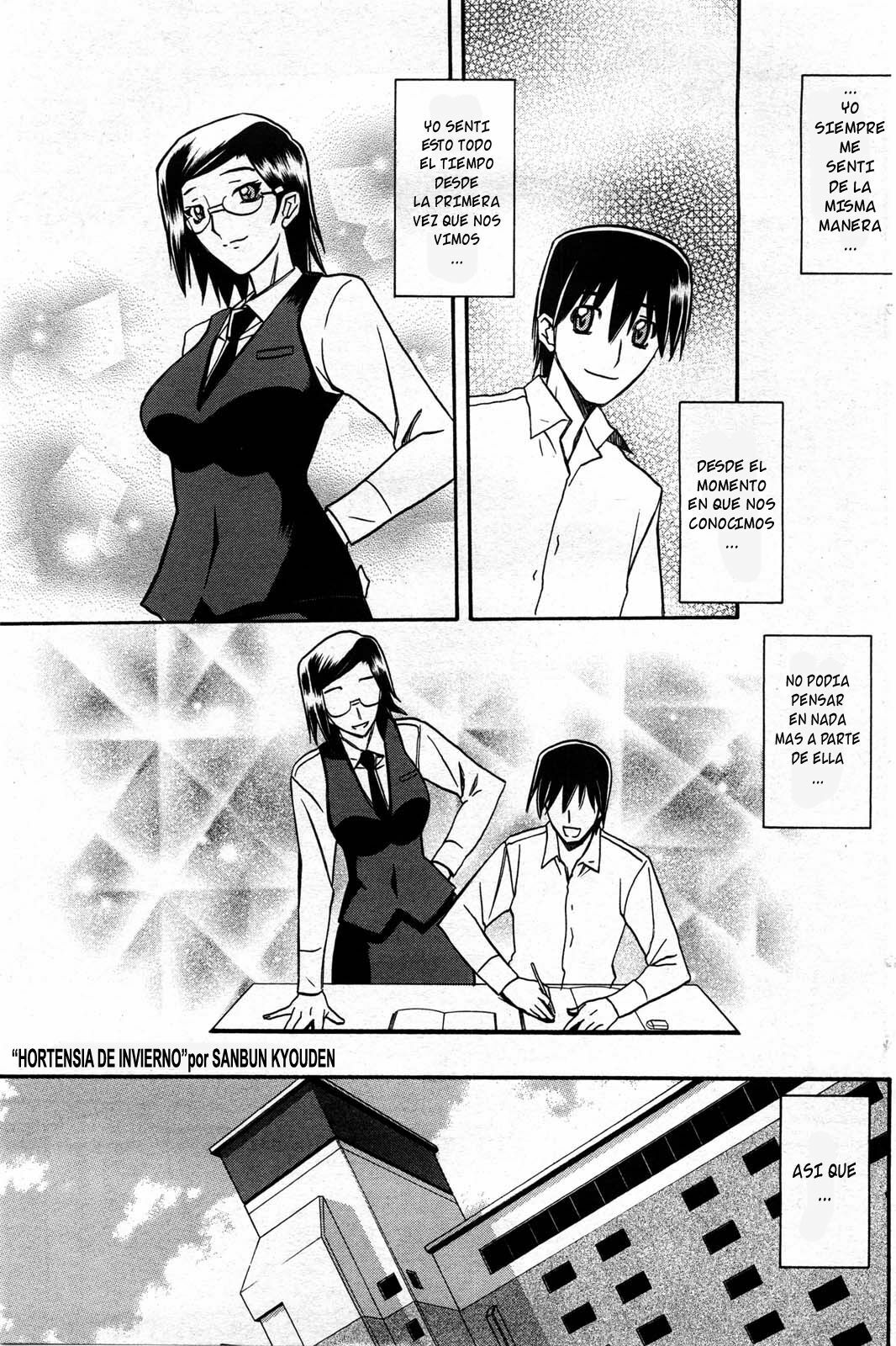 [Sanbun Kyoden] Fuyu no Ajisai | Hortensia de Invierno [Spanish] page 83 full