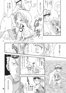 (C68) [Kurione-sha (YU-RI)] Kaizoku Musume. DX (One Piece) - page 41