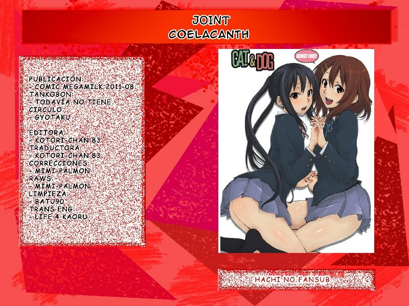 [Coelacanth] JOINT (COMIC Megamilk 2011-08) [Spanish] =HACHInF= page 21 full