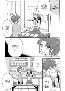 (COMIC1☆6) [Niratama (Sekihara)] Doyoubi no Gogo ni. - Saturday Afternoon (Smile PreCure!) [English] [Yuri-ism] - page 4