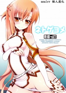 (C82) [Jyaraya (Morishima Petit)] Netoge Yome (Sword Art Online) [Chinese] [soulrr 個人漢化]