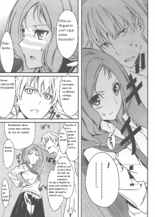 (C76) [Moriisan-Tokono (Morii Shizuki)] Semai Toko ga Ochitsuku notte Nandarou ne Are (Saki) [Spanish] [Kurotao] - page 7