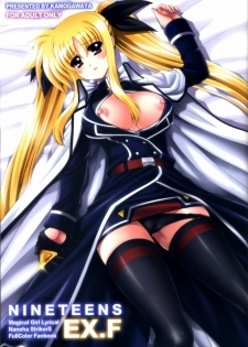 (C81) [Kamogawaya (Kamogawa Tanuki)] NINETEENS EX.F (Mahou Shoujo Lyrical Nanoha StrikerS) [English] [Krymsun]