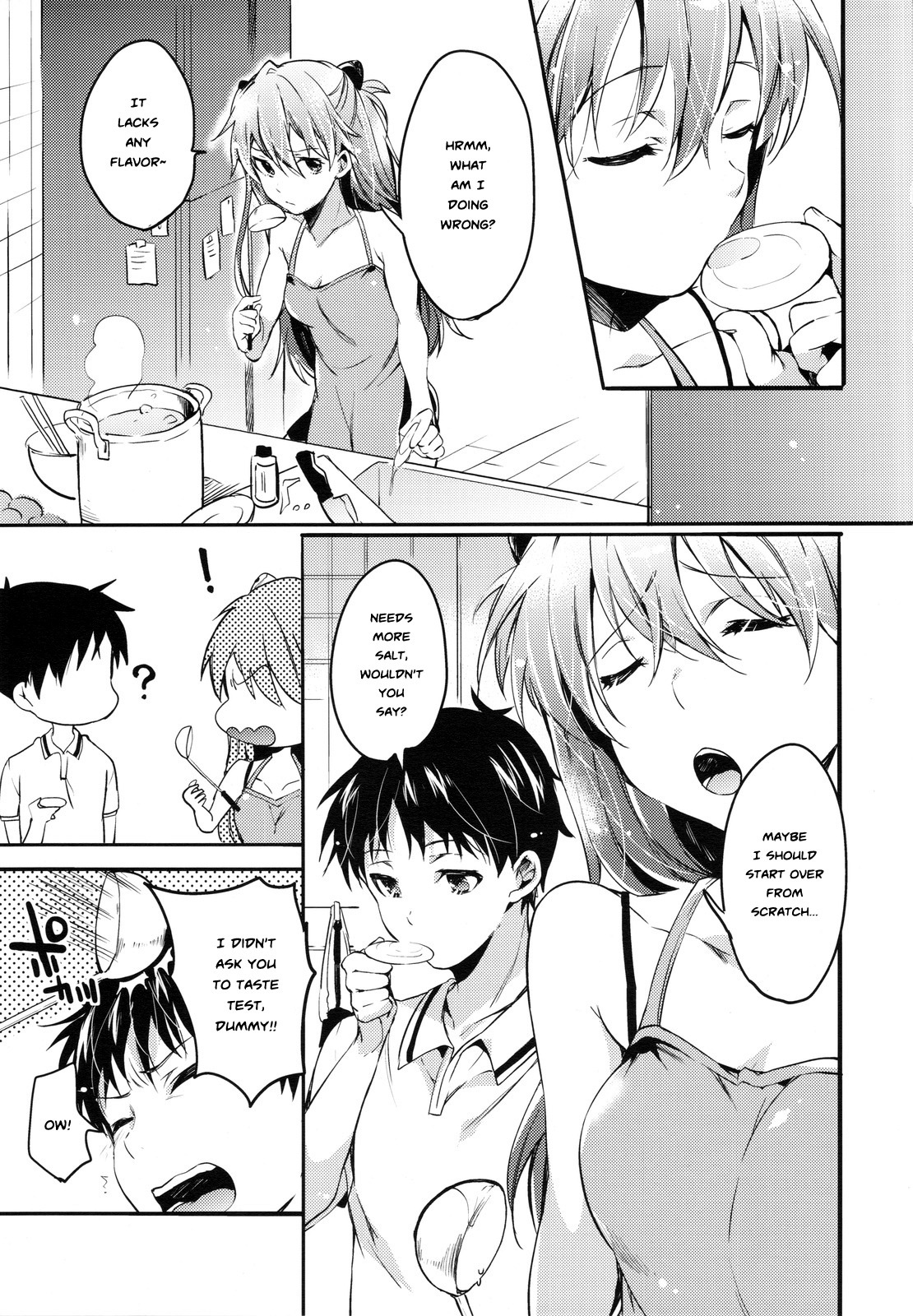 (C82) [Pannacotta (Shono Kotaro)] Renai Beginner + Paper (Neon Genesis Evangelion) [English] page 4 full