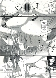 (C82) [Shadow Sorceress Communication Protocol (Hiten Onee-Ryuu)] Sugoku Amai Onegai (Sword Art Online) [English] - page 17