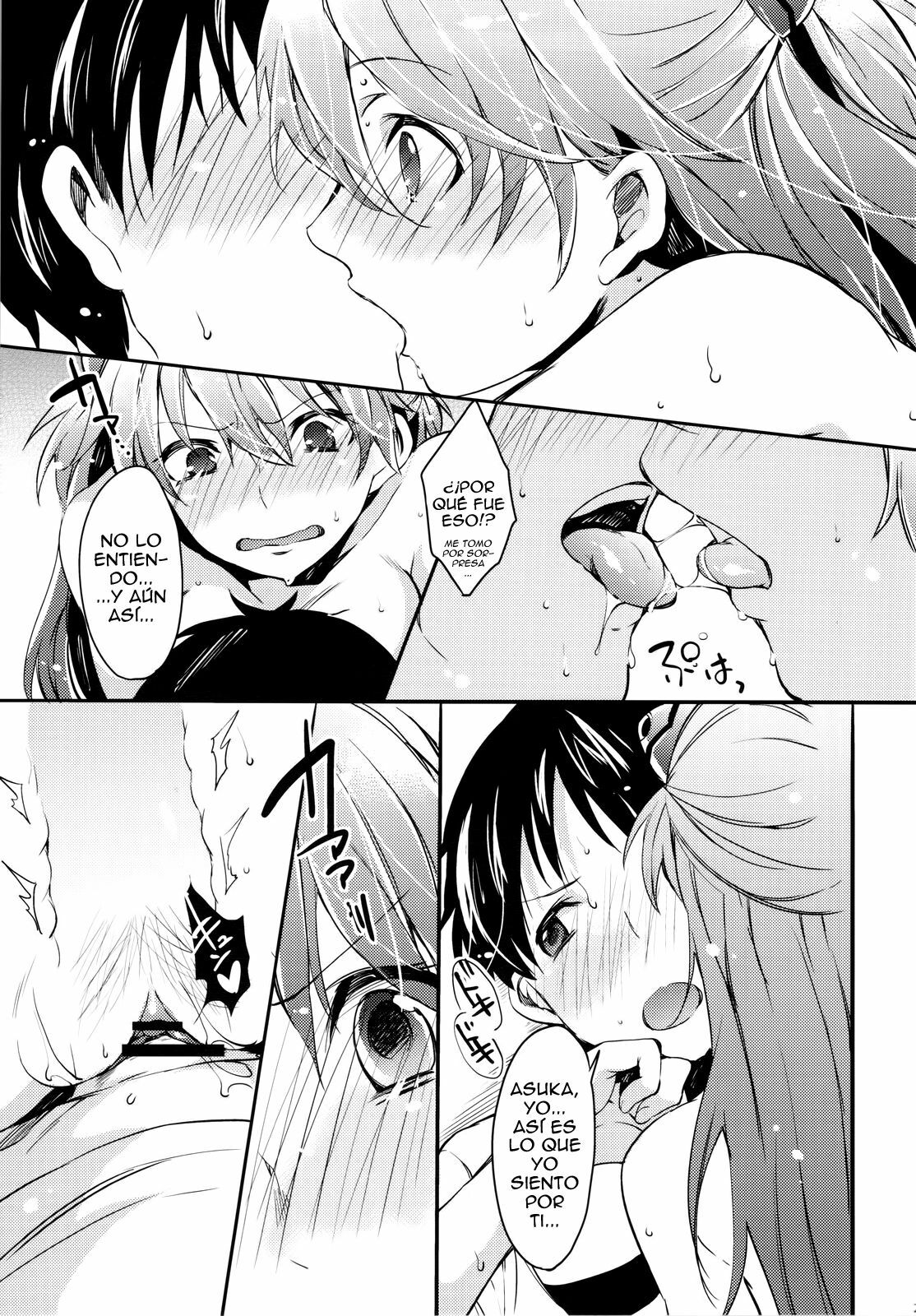 (C82) [Pannacotta (Shono Kotaro)] Renai Beginner + Paper (Neon Genesis Evangelion) [Spanish] [H-Elite no Fansub] page 19 full