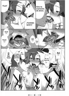 (C73) [TETRODOTOXIN (Nise Kurosaki, ST-retcher)] Chou Ishiyumi Chichi Senkan (Tengen Toppa Gurren Lagann) [Spanish] - page 20