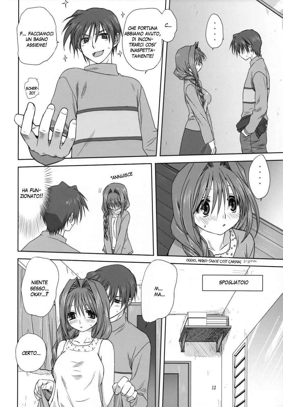 (C74) [Mitarashi Club (Mitarashi Kousei)] Akiko-san to Issho 3 (Kanon) [Italian] page 11 full