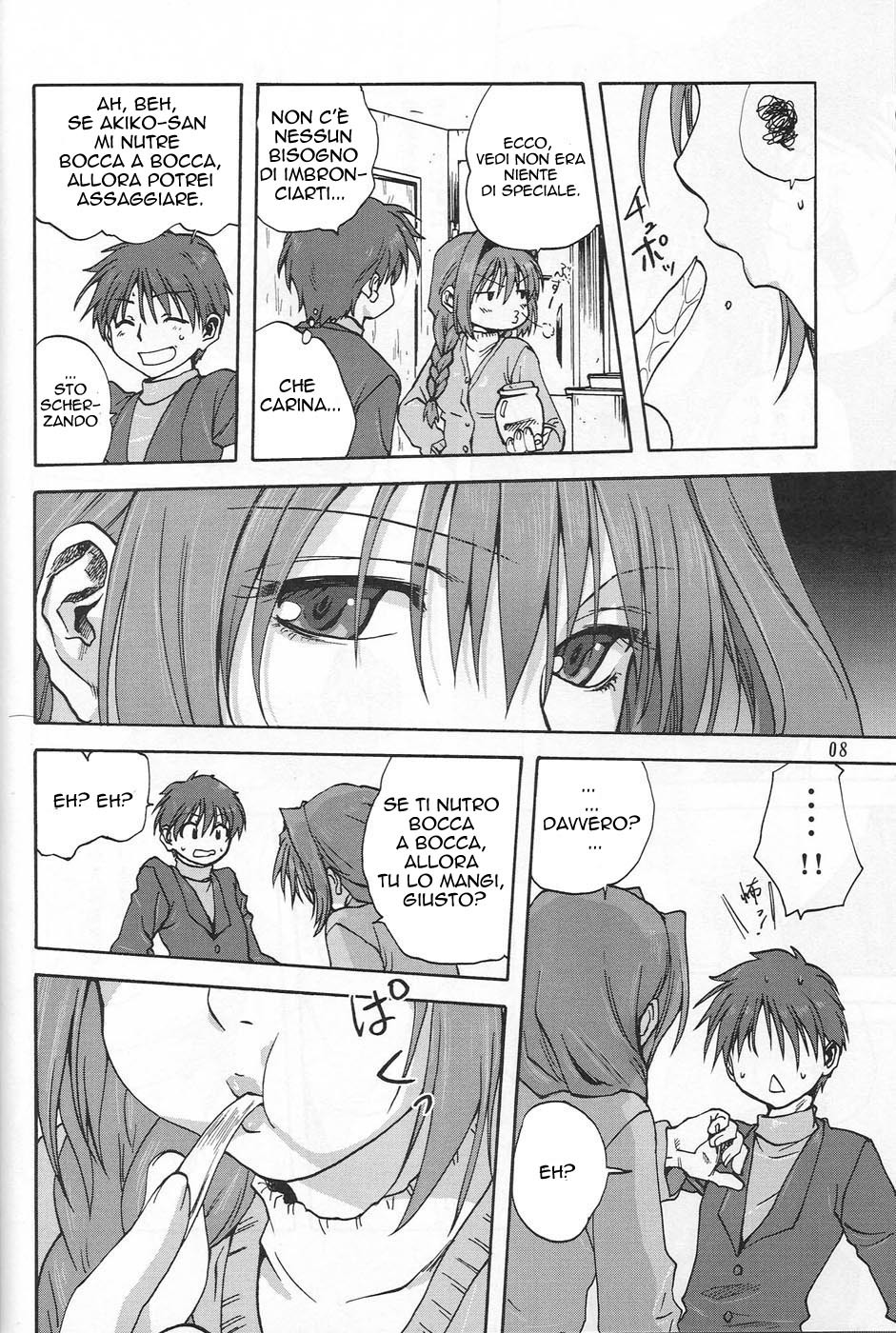 (C72) [Mitarashi Club (Mitarashi Kousei)] Akiko-san to Issho (Kanon) [Italian] page 7 full