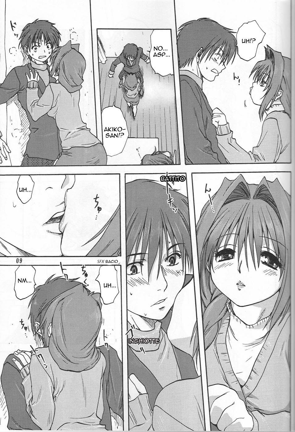 (C72) [Mitarashi Club (Mitarashi Kousei)] Akiko-san to Issho (Kanon) [Italian] page 8 full