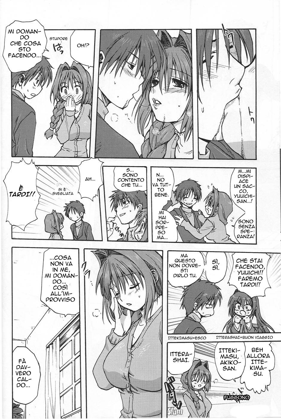 (C72) [Mitarashi Club (Mitarashi Kousei)] Akiko-san to Issho (Kanon) [Italian] page 9 full