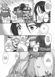 (C78) [Penpengusa Club (Katase Minami)] Toaru Kagaku no Keibiin (Anti Skill) (Toaru Kagaku no Railgun) [Italian] [Hentai Fantasy] - page 10