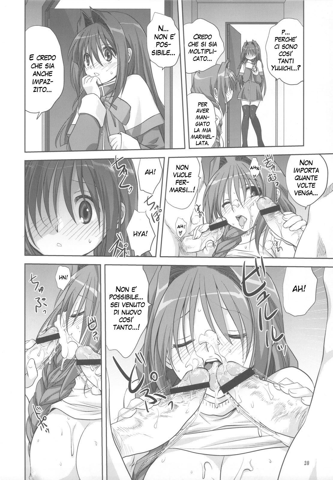 (C77) [Mitarashi Club (Mitarashi Kousei)] Akiko-san to Issho 5 (Kanon) [Italian] page 19 full