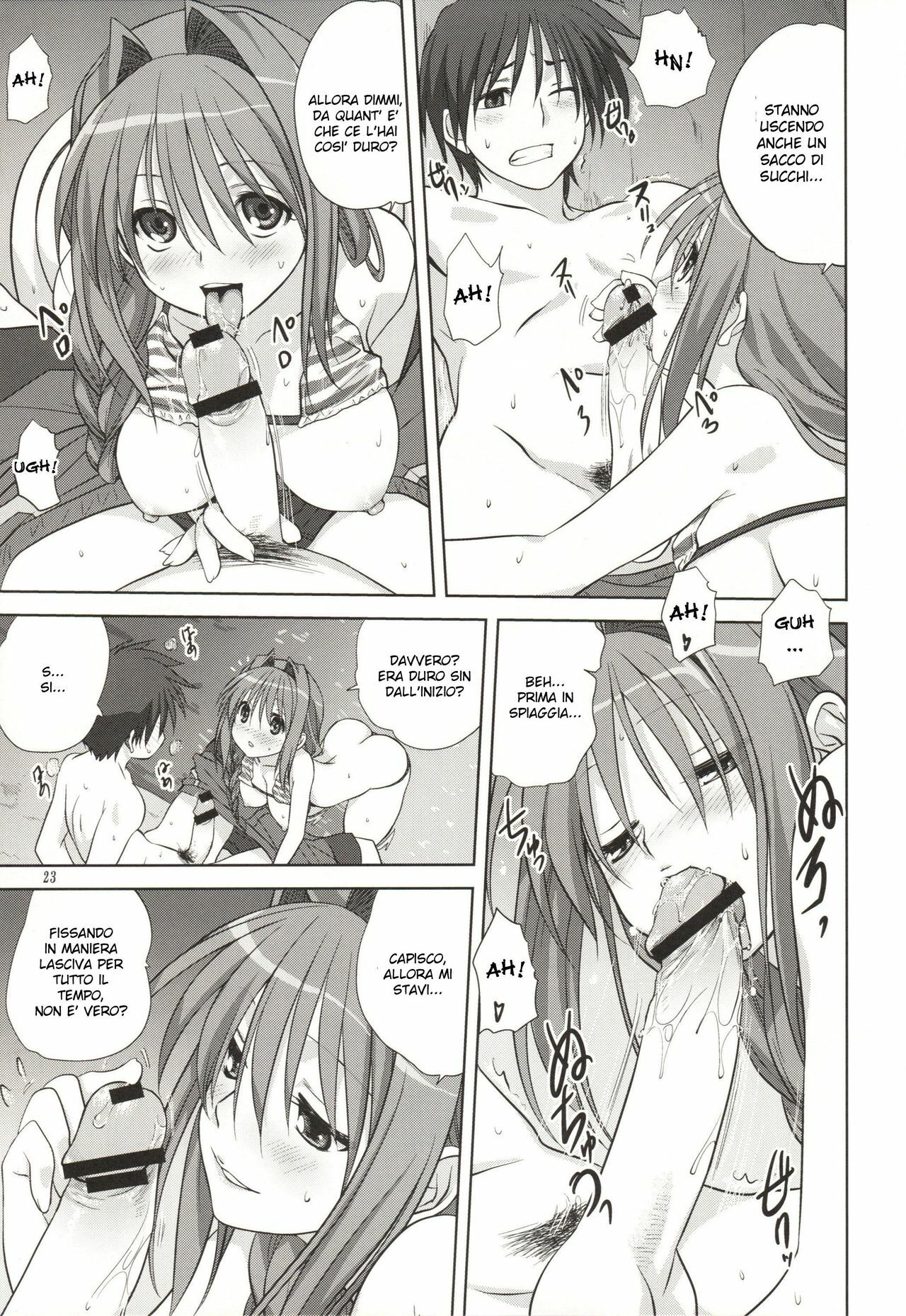 (C80) [Mitarashi Club (Mitarashi Kousei)] Akiko-san to Issho 8 (Kanon) [Italian] page 22 full