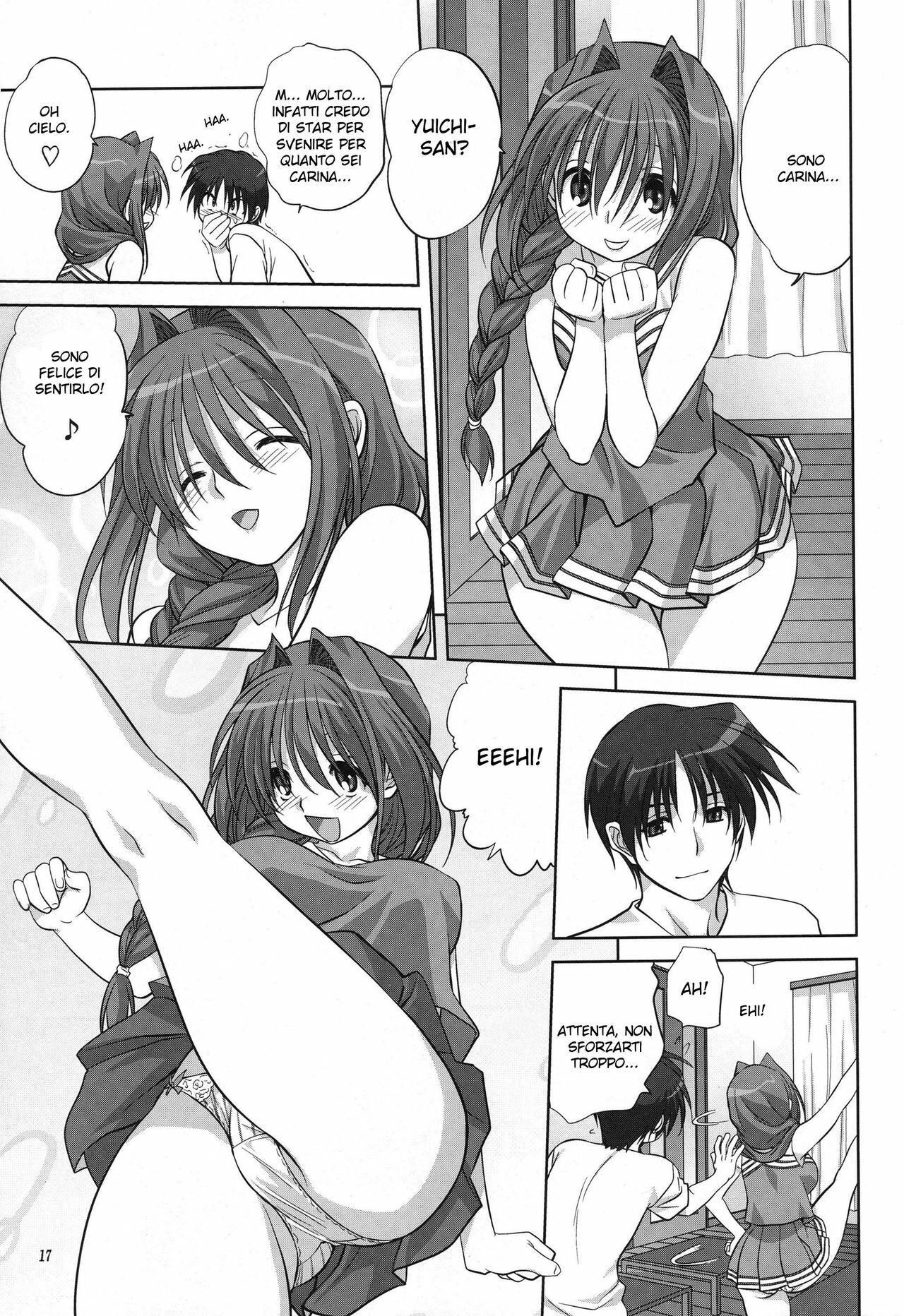 (C78) [Mitarashi Club (Mitarashi Kousei)] Akiko-san to Issho 6 (Kanon) [Italian] page 16 full