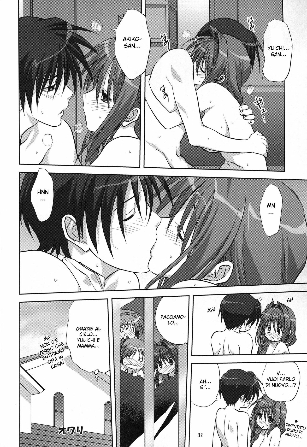 (C78) [Mitarashi Club (Mitarashi Kousei)] Akiko-san to Issho 6 (Kanon) [Italian] page 31 full