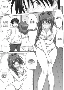 (C78) [Mitarashi Club (Mitarashi Kousei)] Akiko-san to Issho 6 (Kanon) [Italian] - page 10