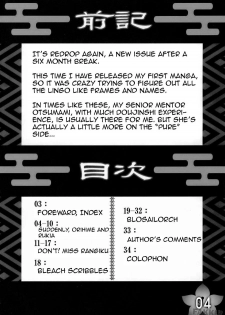 (C71) [ReDrop (Miyamoto Smoke, Otsumami)] Angel of Death (Bleach) [Spanish] - page 4