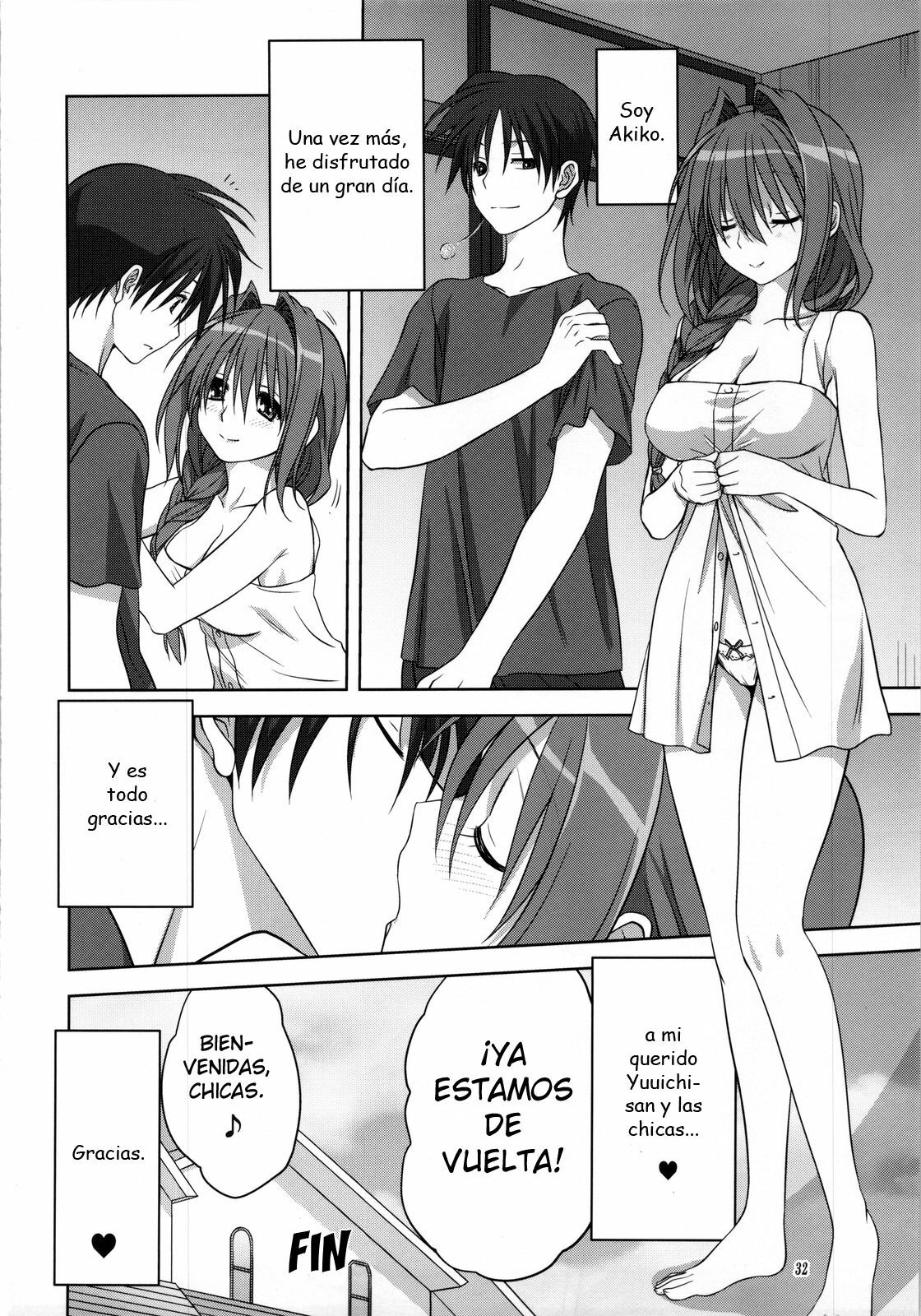 (C82) [Mitarashi Club (Mitarashi Kousei)] Akiko-san to Issho 10 (Kanon) [Spanish] {Japandream Scantrad} page 32 full