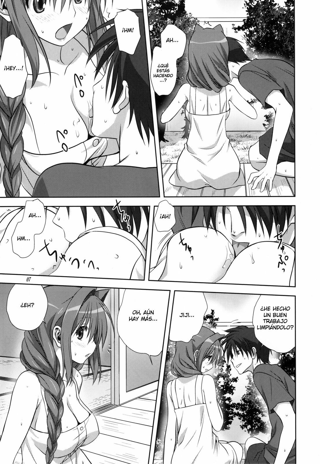 (C82) [Mitarashi Club (Mitarashi Kousei)] Akiko-san to Issho 10 (Kanon) [Spanish] {Japandream Scantrad} page 7 full