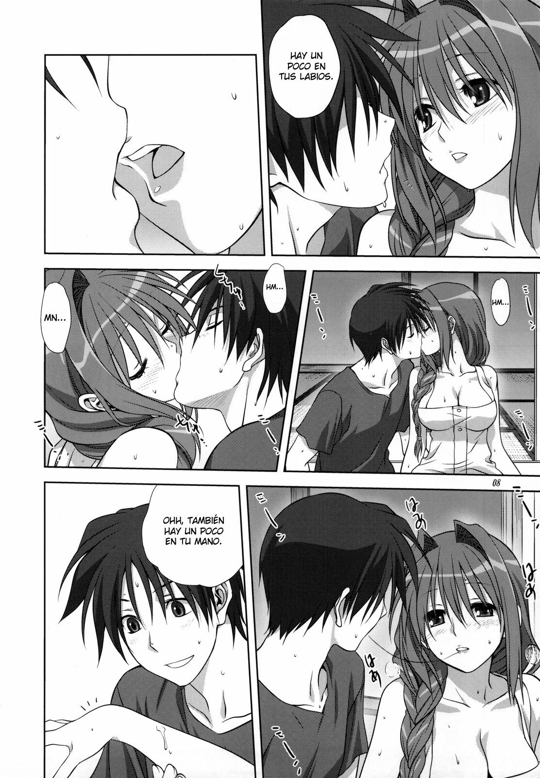 (C82) [Mitarashi Club (Mitarashi Kousei)] Akiko-san to Issho 10 (Kanon) [Spanish] {Japandream Scantrad} page 8 full