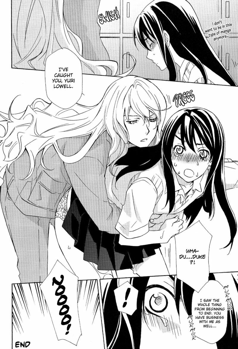 (C76) [Dark Water (Inari Kinzo)] Yuri ga joshi no seifuku de gakuen monona hon. | A yuri at an academy in female uniform book (Tales of Vesperia) [English] page 32 full