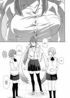 (C76) [Dark Water (Inari Kinzo)] Yuri ga joshi no seifuku de gakuen monona hon. | A yuri at an academy in female uniform book (Tales of Vesperia) [English] - page 5