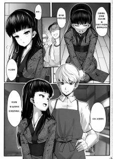 (COMIC1☆6) [LAMINARIA (Shiokonbu)] Nikushokukei Joou (Persona 4) [Korean] [Team 아키바] - page 2
